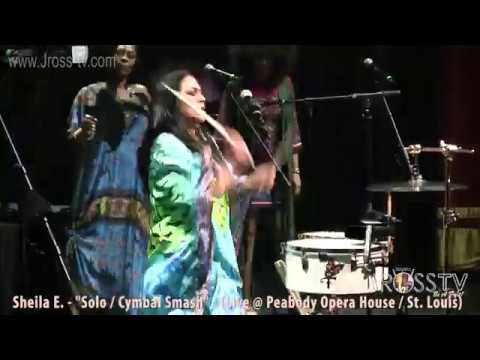 James Ross @ Sheila E. - "Solo / Cymbal Smash" - www.Jross-tv.com (St. Louis)