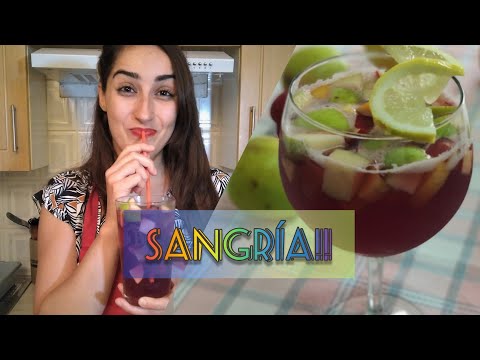 Traditional sangria / Spanish recipes with Sofia