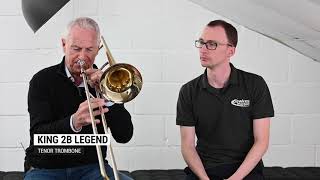 Video thumbnail for King 2B Trombone Review - Latest Model by dawkesmusic