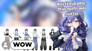 Kronii chuẩn bị có outfit mới!【Hololive Vietsub】