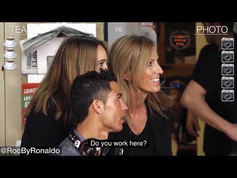 CRISTIANO RONALDO tea vs photo video
