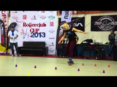 Rollerclub Cup 2013/ Czapla Paulina, 11th place classic slalom women