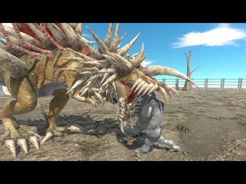 NEW MUTANT SPINOSAURUS vs EVERY UNIT - Animal Revolt Battle Simulator Gameplay