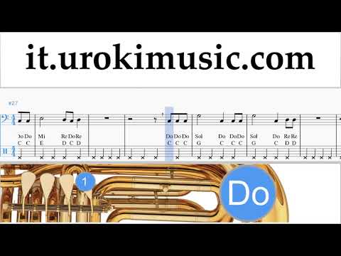 Corso di Tuba Maroon 5 - Girls Like You ft. Cardi B Tablature Tab um-i276