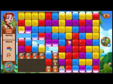 Lost Island Blast Adventure Level 1498 - NO BOOSTERS 🏝️ | SKILLGAMING ✔️