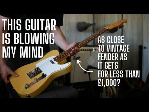 This Guitar is Blowing My Mind - Tokai Breezysound Telecaster - Vintage Fender Vibes But Affordable