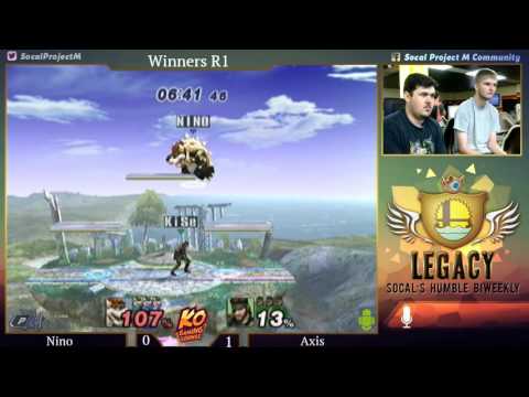 Legacy Special: Winner's R1- Nino (Bowser) vs Axis (Snake)