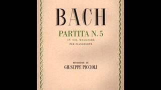 J. S. BACH - Partita n. 5 in G Major BWV 829. A. Schiff, piano