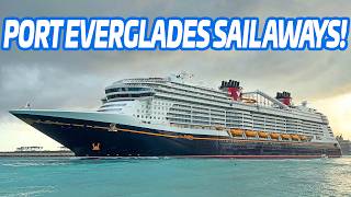 Epic 6 Ship Sail Away from Port Everglades! 🚢 Disney Destiny, Allure of the Seas & More
