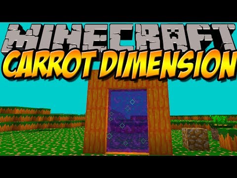 baastiZockt - KAROTTEN DIMENSION | Carrot Dimension Mod | Minecraft Mod Review [DEUTSCH]