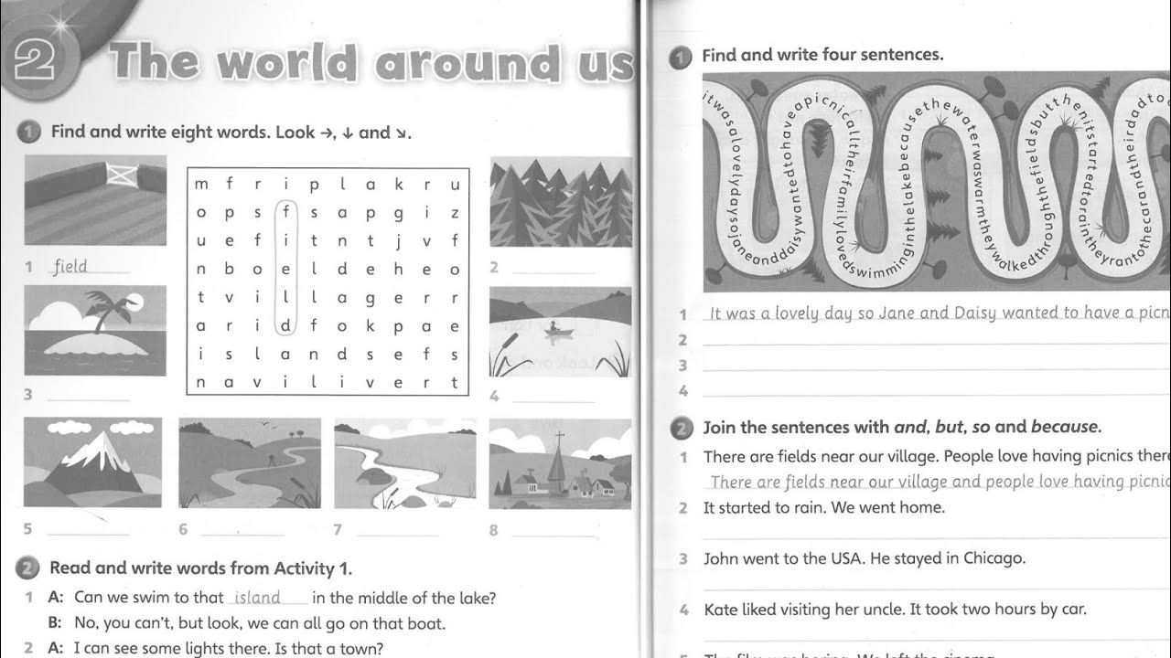 Super Minds 4 - Workbook unit 2 + 3