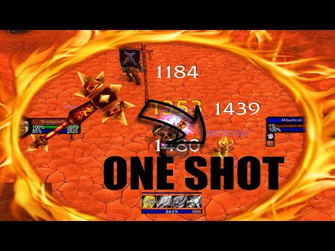 Hand of ragnaros One shot Fiesta!!! ft windfury