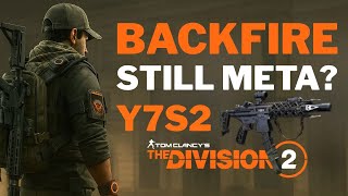 The Best BACKFIRE SMG  BUILD For Y7S2 The Division 2: Retaliation – The Pact!