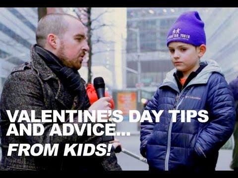 Valentine's Day Tips and Advice from Kids - A Guyism Original