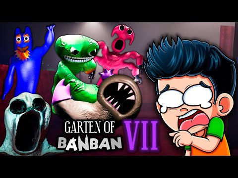 GARTEN OF BANBAN 7 JUEGO COMPLETO 😱 | NO ENTRES A LAS PROFUNDIDADES DE LA GUARDERIA 😨 | JONDRES GC