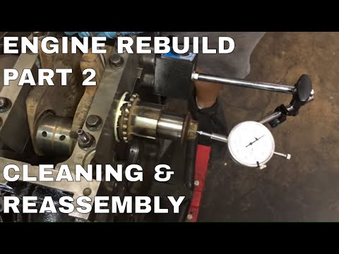 ENGINE REBUILD GM LS V8 PART 2 CLEANING & REASSEMBLY