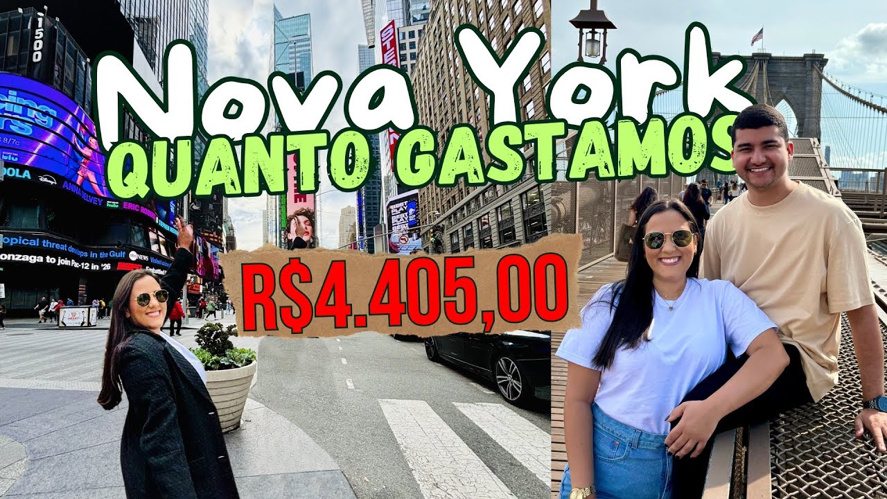 QUANTO CUSTA viajar para NOVA YORK: guia COMPLETO de quanto gastamos com dicas para economizar