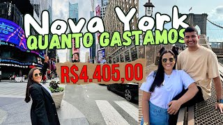 QUANTO CUSTA viajar para NOVA YORK: guia COMPLETO de quanto gastamos com dicas para economizar