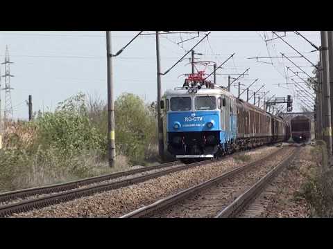 Tren de marfa CTV intra in Suceava cu EA1091 si DA001 - 21.04.2017