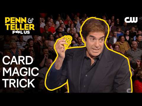 David Copperfield vs. Penn & Teller's Card Magic Trick | Penn & Teller: Fool Us | The CW