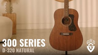 Video thumbnail for Guild D-320 Natural Demo by Guild Guitars