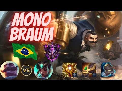 Mono Braum vs Karma | SUPP | Challenger BR