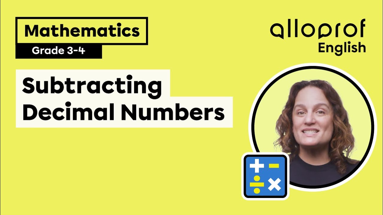 Subtracting Decimal Numbers