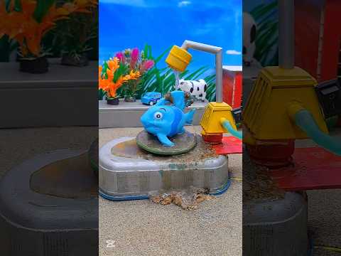 New jelly fish 🐠 washing machine video farming zone #fish #youtubeshorts #198