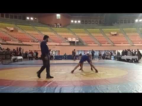 (FS 55KG): Delhi Vs Haryana Cadet World Wrestling Championship Trials 2011