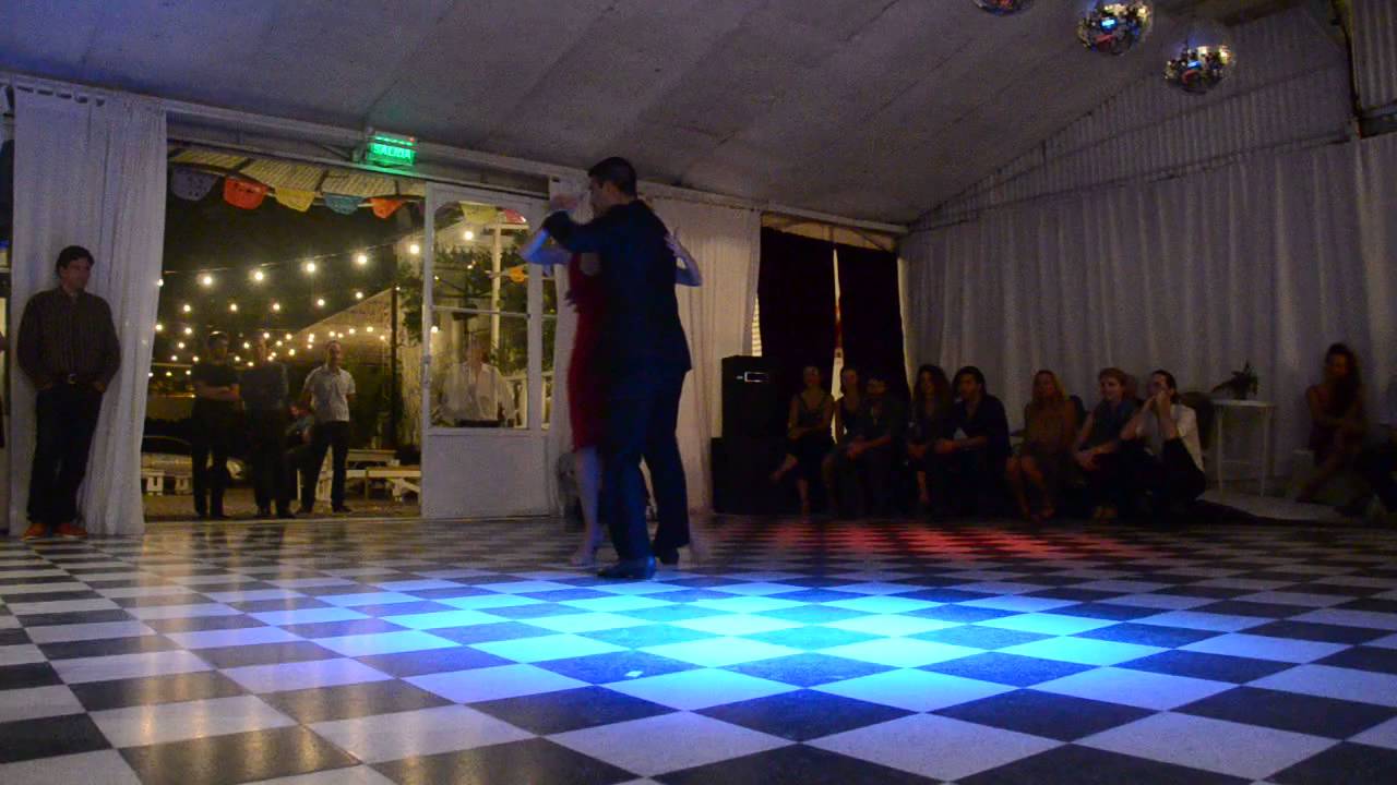 Rodrigo Palacios y Agustina Berenstein en La Bicicleta Milonga! 2