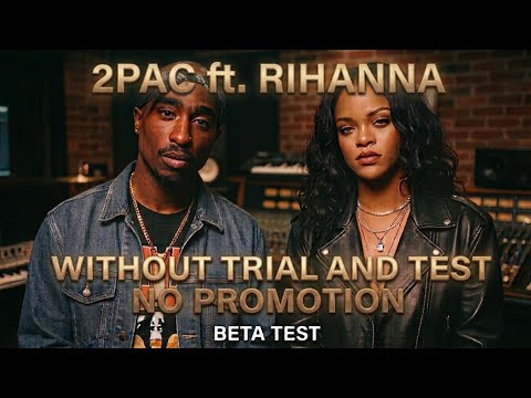 2Pac ft Rihanna - Without Trial And Test No Promotion, Beta Test (FAN MADE MUSIC VIDEO)