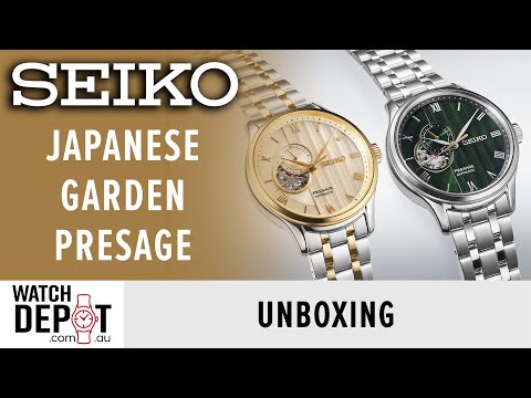 [NEW] JAPANESE GARDEN MODELS | Seiko Presage SSA463J & SSA464J | Unboxing and Quick Look