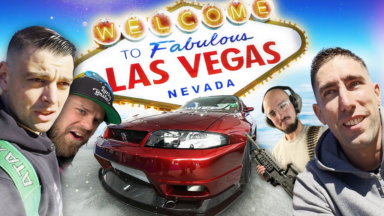 LAS VEGAS , SEMA SHOW , DU DRAGSTER.. tout ca c'est pas P..... feat un homme au corps lourds