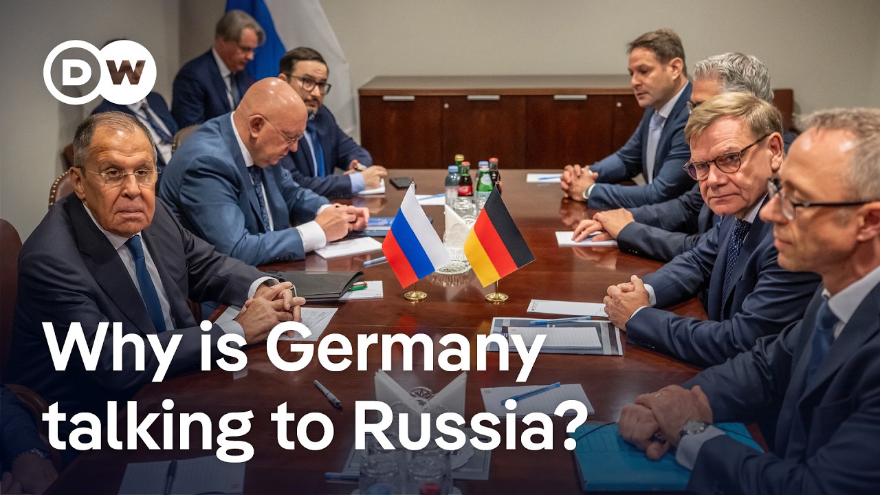 Video: Germany and Russia hold first foreign minister talks since 2022 Ukraine invasion