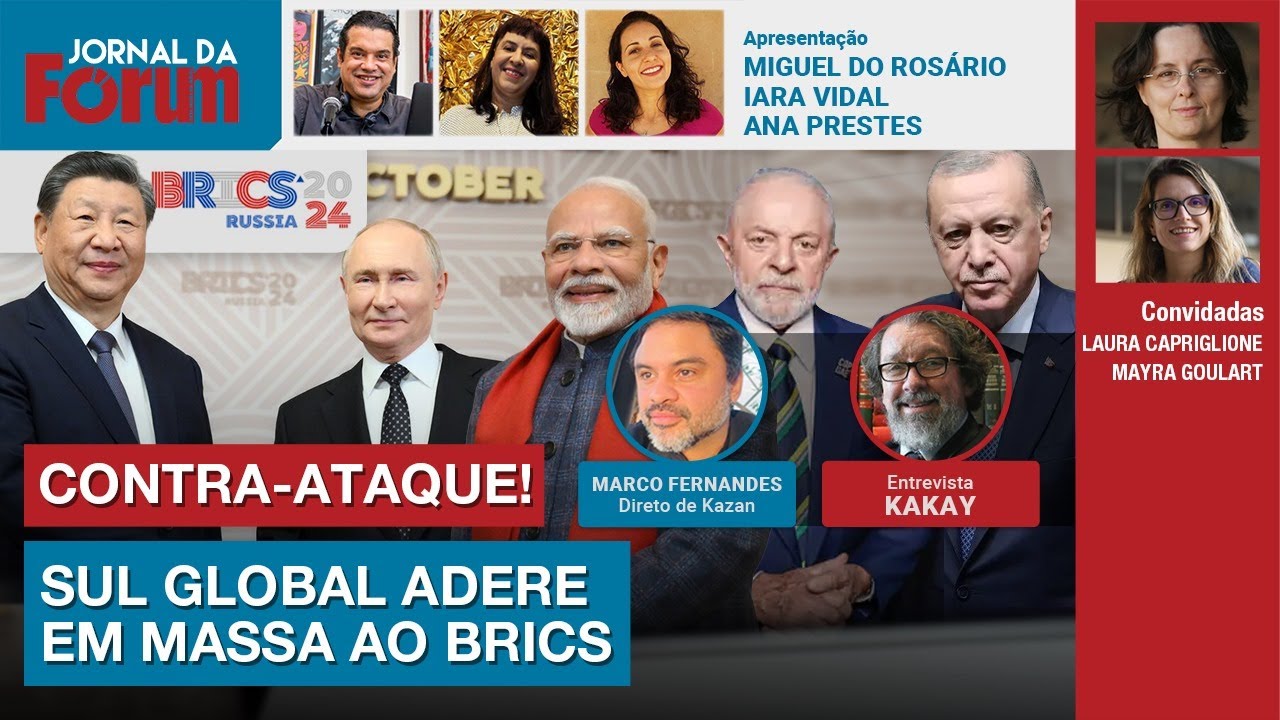URGENTE! Revolução geopolítica! Sul Global adere em massa ao BRICS! | Boulos começa virada