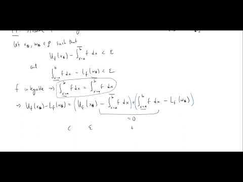 The Integrability Criterion