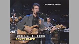 Randy Travis ~ On the Other Hand (Austin City Limits) 1986
