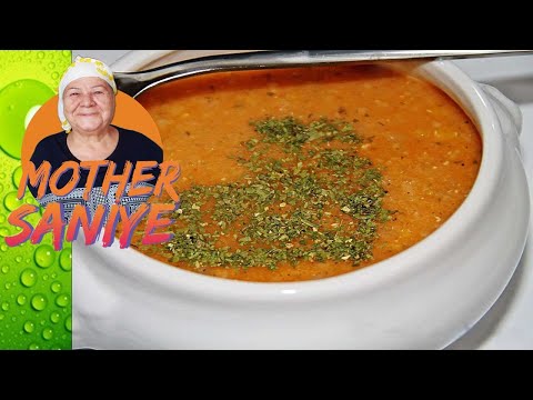 Lentil Soup  -  Turkish Mercimek Ezogelin Corba