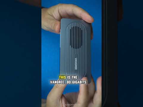 VANGREE 80Gbps M.2 NVMe SSD Enclosure #smartphone #Thunderbolt5 #nvme #ssd
