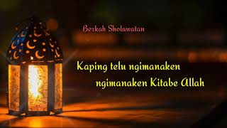 Download lagu Tasbih Hadiningrat Lirik | Sholawat Syiir Jawa Rukun Iman mp3