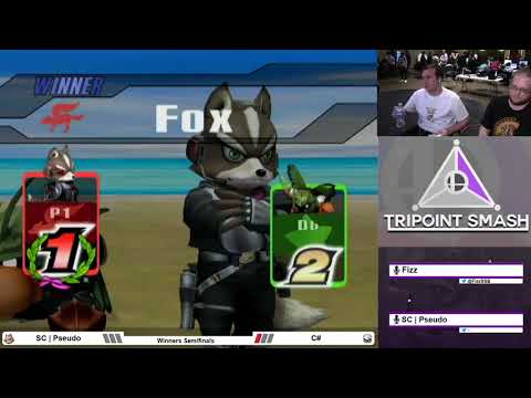 SC | Pseudo (Fox) vs C# (Metaknight) - Tripoint Smash 82 Winners Semis