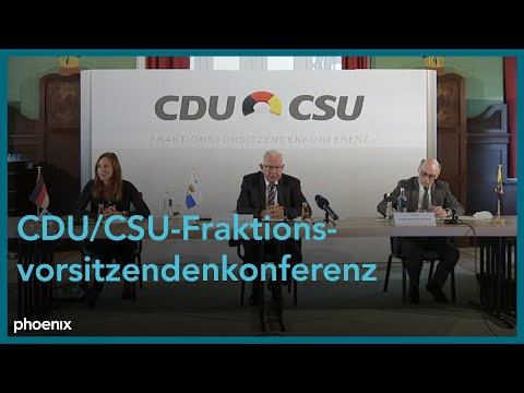 Magdeburg: CDU/CSU-Fraktionsvorsitzendenkonferenz