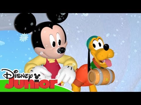 Mikkes Klubbhus: Langbein, Donald og den svære snømannen - Disney Junior Norge