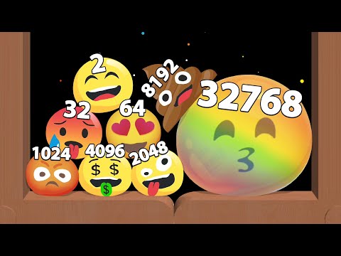 JELLY 2048 (EMOJI BLITZ) - Level Up Emoji Max Level