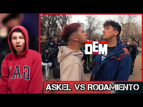 Reaccion a RODAMIENTO vs. ASKEL: Cuartos - DEM Fecha V 2021 | Diego Dolphin