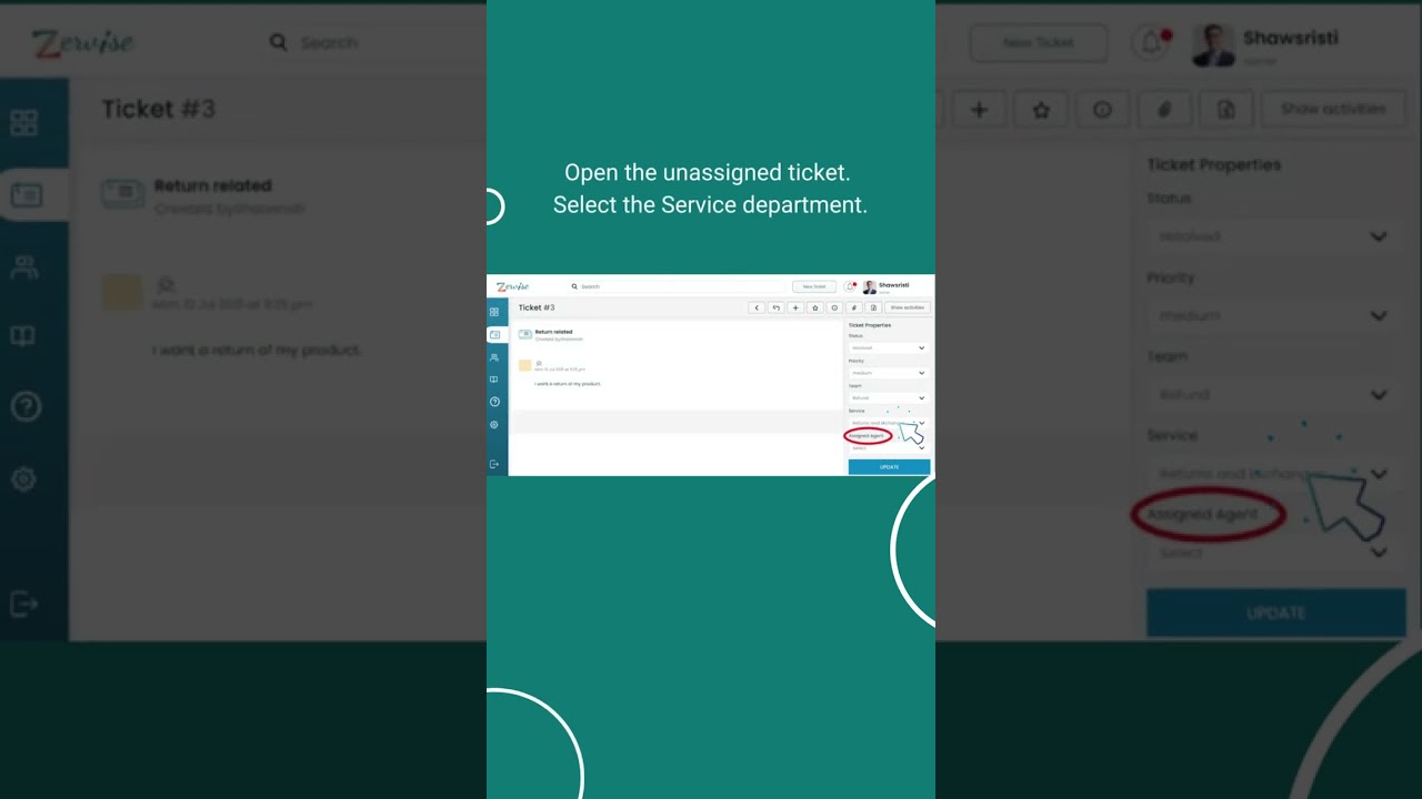 Efficient Ticket Management: Streamlining Unassigned Tickets to Agents #helpdesksupport