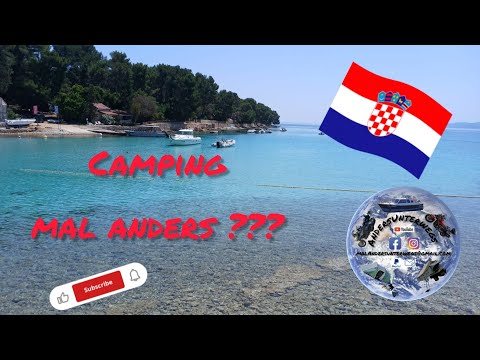 🏕️ Lopari Camping Resort: Explored Cres Island with a rooftop tent, boat, and e-scooter. #croatia...