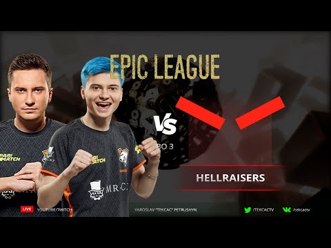 🔴(RAMZES666 & SOLO) Dota Team vs HellRaisers | EPIC League Season 3