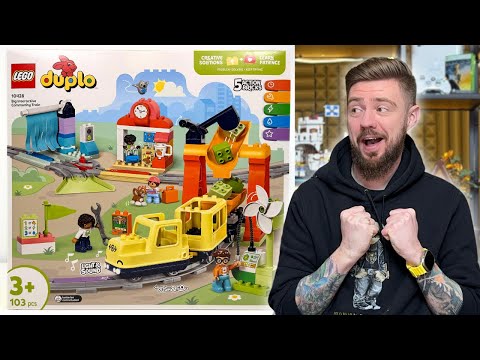 DUŻY INTERAKTYWNY POCIĄG MIEJSKI 🚊 LEGO DUPLO 10428 RECENZJA