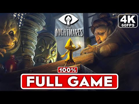 LITTLE NIGHTMARES Gameplay Walkthrough FULL GAME 100%  [4K 60FPS PS5] - No Commentary